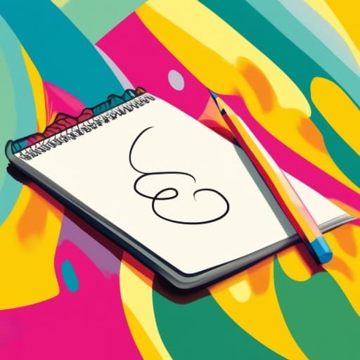 Interesting Charcoal Drawing