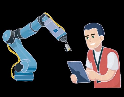 My Industrial Robot Arm Illustration